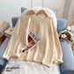Pull doux pour femme, nouvelle chemise tricotée 5127
