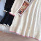 Gestricktes Kleid aus gealterter Wolle im ausländischen Stil 5097