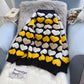 Pull cardigan vieillissant Love pull pull manteau 5102