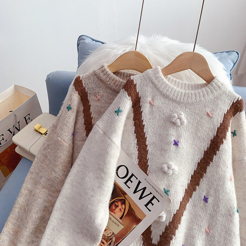 Petit pull frais et doux design Sense Sweater 5000