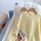 Pull torsadé nouvelle mode style étranger chemise tricotée à fond 4996