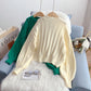Pull torsadé tendance petit design sense minorité 5106