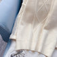 Pull col montant avec haut bas 5032
