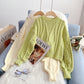 Pull torsadé tendance petit design sense minorité 5106