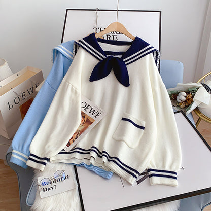 Pull paresseux japonais haut ample et fin 4957