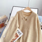Pull col V pour femme, design de niche, 5092