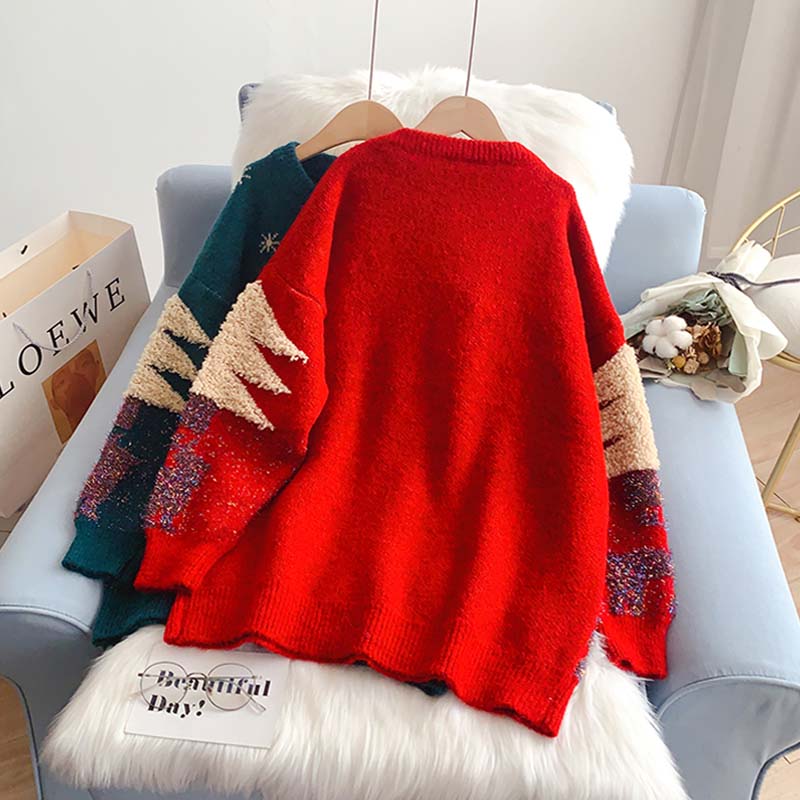 Pull à thème de Noël exotique Pull Pull Top 5055