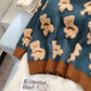 Portez un doux manteau paresseux japonais à l'extérieur du petit pull ours 5025