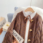 Manteau pull torsadé rétro Top coréen 5036