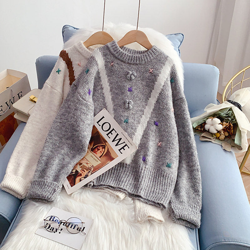 Petit pull frais et doux design Sense Sweater 5000