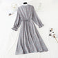 Robe florale à lacets à taille coupée coréenne, jupe fine et à fond 4840