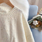Pull japonais doux et torsadé pour femme et homme, petit modèle 4945