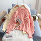 Pull de niche avec coutures en dentelle et design en dentelle 5023