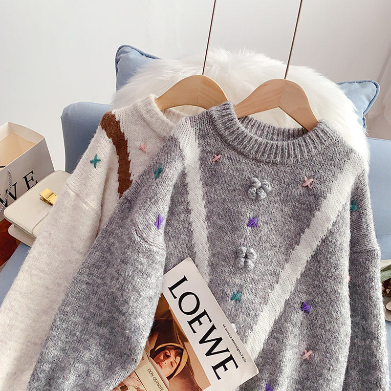 Petit pull frais et doux design Sense Sweater 5000