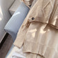 Ensemble pull-over à col montant pliable en deux pièces 4958