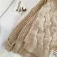 Pull court col montant pour femme 4916