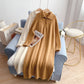 Robe ample, slim, paresseuse, coupe-vent en laine 5011
