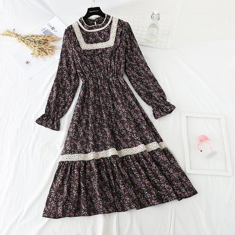 Robe fleurie polyvalente et slim 4563