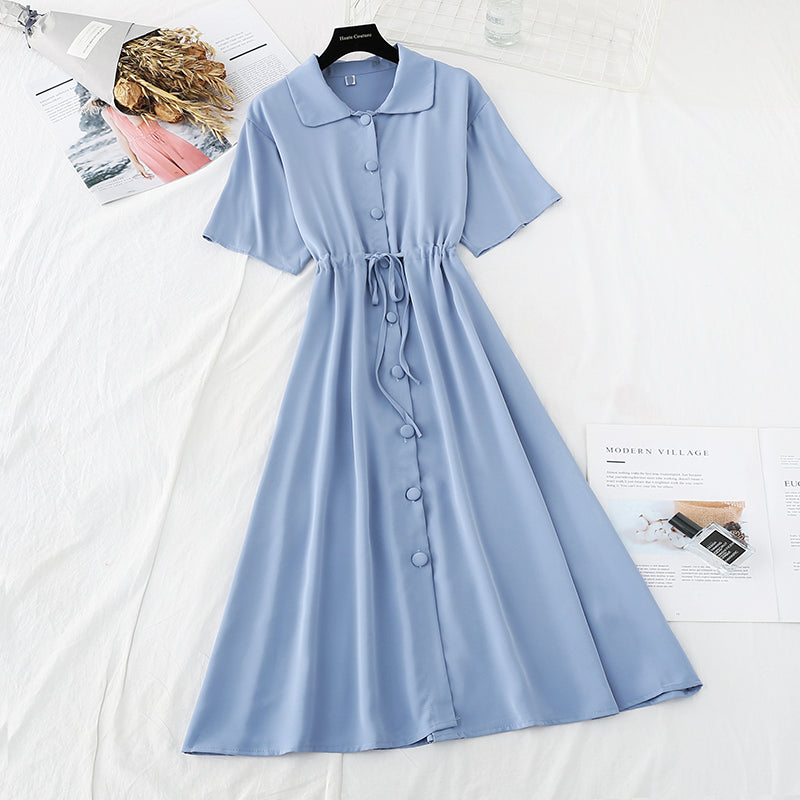 Robe légère filée par le vent et la neige, ajustée à la taille 4685