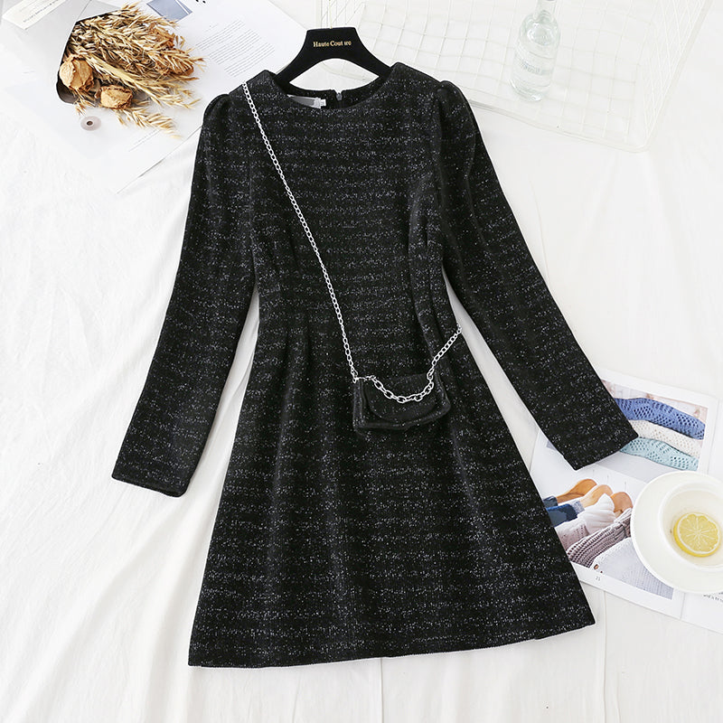 Nouvelle jupe noire à taille haute pour minorités, mode rajeunissante, 4741
