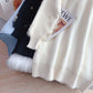 Robe pull cirée douce en imitation vison style décontracté ample 4938