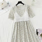 New French sweet small skirt suspender blouse two-piece set  4868