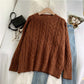 Pull rétro chelizi rouge style paresseux japonais 4921