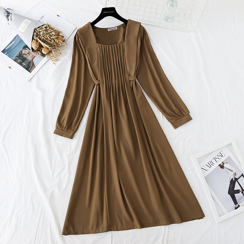 Robe rétro française slim de nouveau style 4551