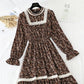 Robe fleurie polyvalente et slim 4563