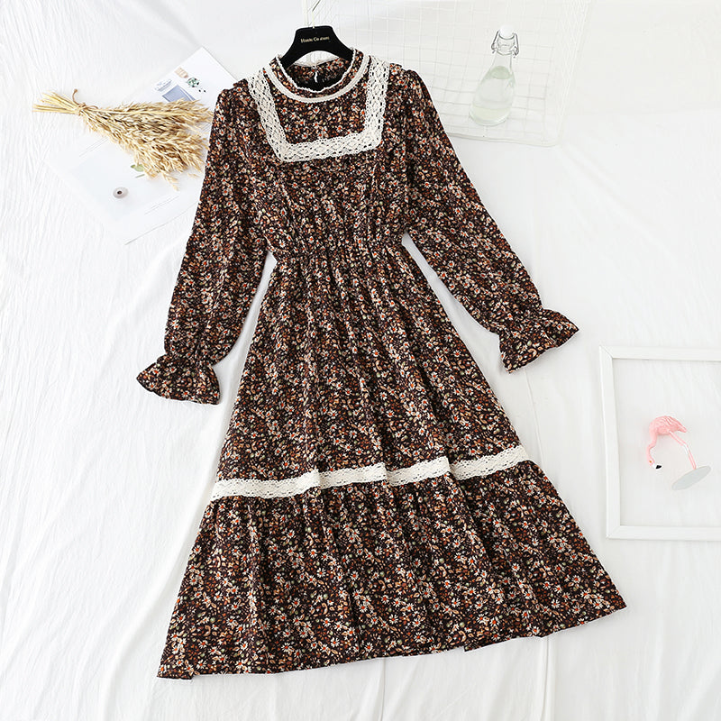 Robe fleurie polyvalente et slim 4563