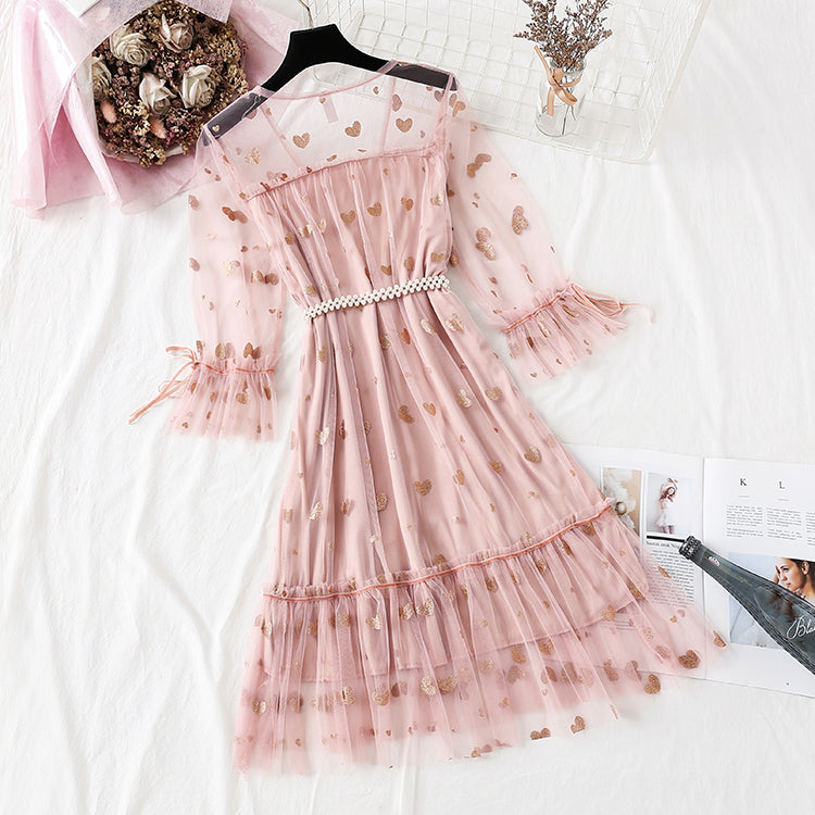 La robe en gaze d'amour est super douce xiansen 4343