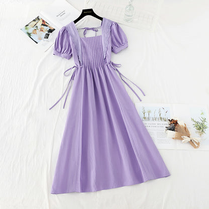 Nouvelle jupe violette douce française fée super xiansen longue jupe 4513