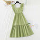 A skirt with a back bow, a salt, sweet, little skirt  4514