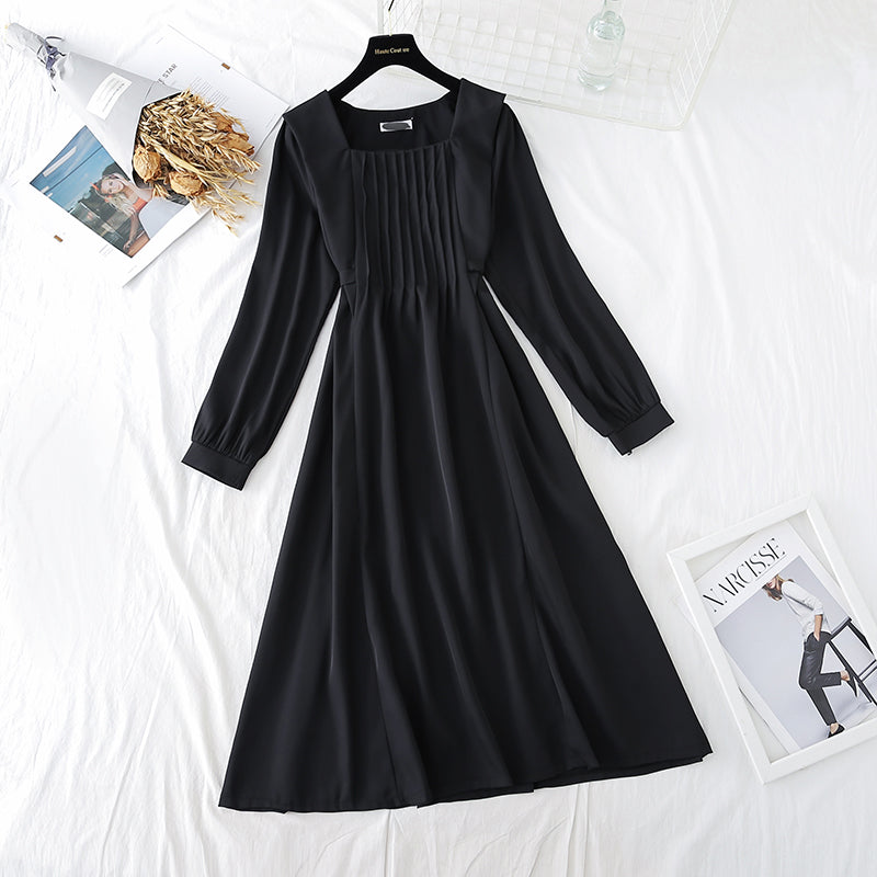 Robe rétro française slim de nouveau style 4551