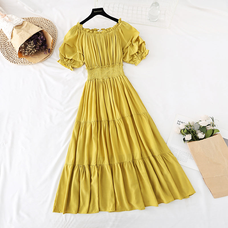 Robe française Mori Kikyo first love à une épaule 4150