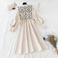 Schmal geschnittenes Strickkleid, vielseitiges Winterkleid 4075