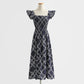 Nouvelle robe fleurie française jupe à bretelles douce et épicée 4283