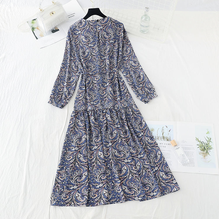 Jupe longue à lacets fins et coupe-vent avec taille haute 3888