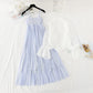 Robe cardigan en dentelle style déesse du tempérament 3827