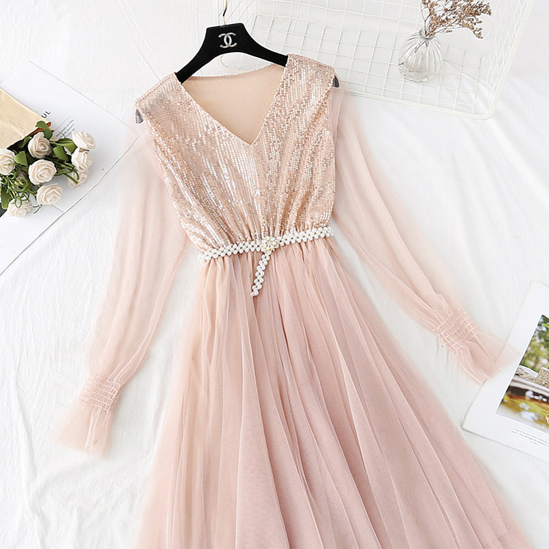 Robe taille fine et douce 3810