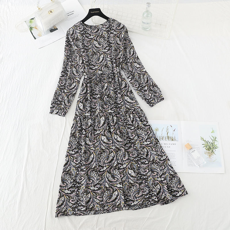 Jupe longue à lacets fins et coupe-vent avec taille haute 3888