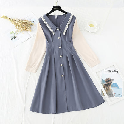 Taille étroite, tempérament mince, sens du design, jupe minoritaire 3852