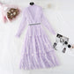 Jupe de princesse en maille de plumes de style étranger super fée 3811