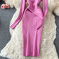 Jupe mi-longue Hepburn taille fine 3785