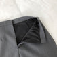 Solid color high waisted suit A-line skirt anti tarnish  5321