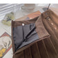 Korean fashion, foreign style, thin and age reducing a-word high waist skirt  5483