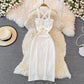 Robe en maille moulante avec col et hanches 3756
