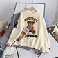 Pull ours ample, paresseux, style étranger, pull polyvalent 4915