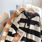 Pull à capuche rayé Pull à capuche rayé 5192