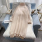 Pull mi-long pour femme version coréenne ample au dessus du genou 4931